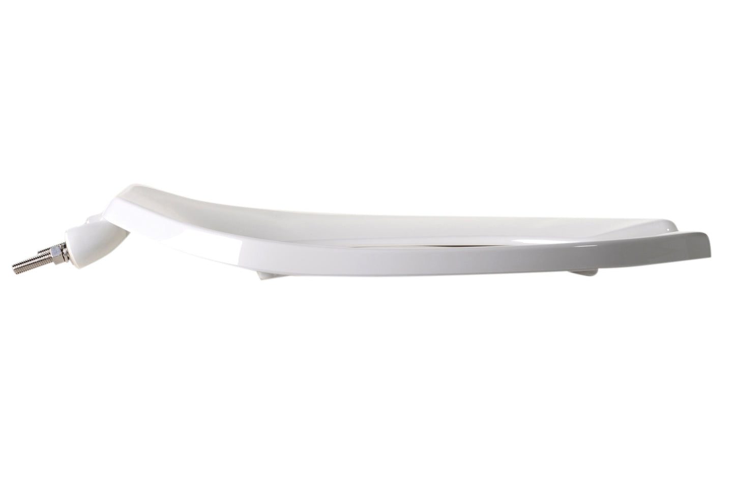 Heavy Duty Commercial Plastic - Elongated Model 421C-00 Open Front Less Cover Seat